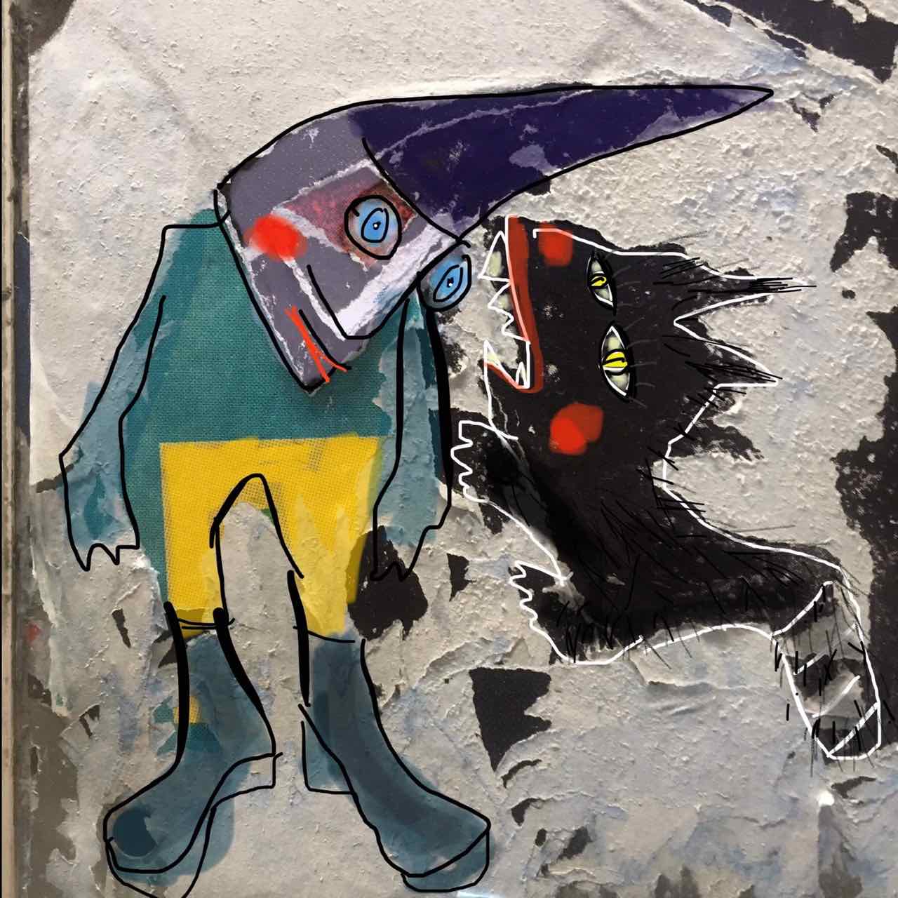 Von einem der auszog, das Fürchten zu lernen“ (2019) aus der Serie- Ich sehe was, was Du nicht siehst.